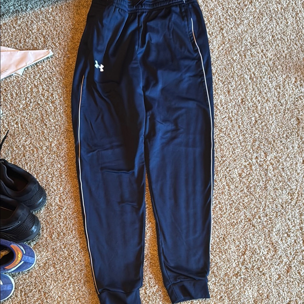 Under Armour Kids' Navy Track Pants